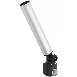 Держатель спиннинга торцевой на леер наклонный, алюминий (030632T)